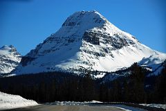 32 Mount Hector, Bow Peak From Just Before Crowfoot Glacier Viewpoint On Icefields Parkway.jpg